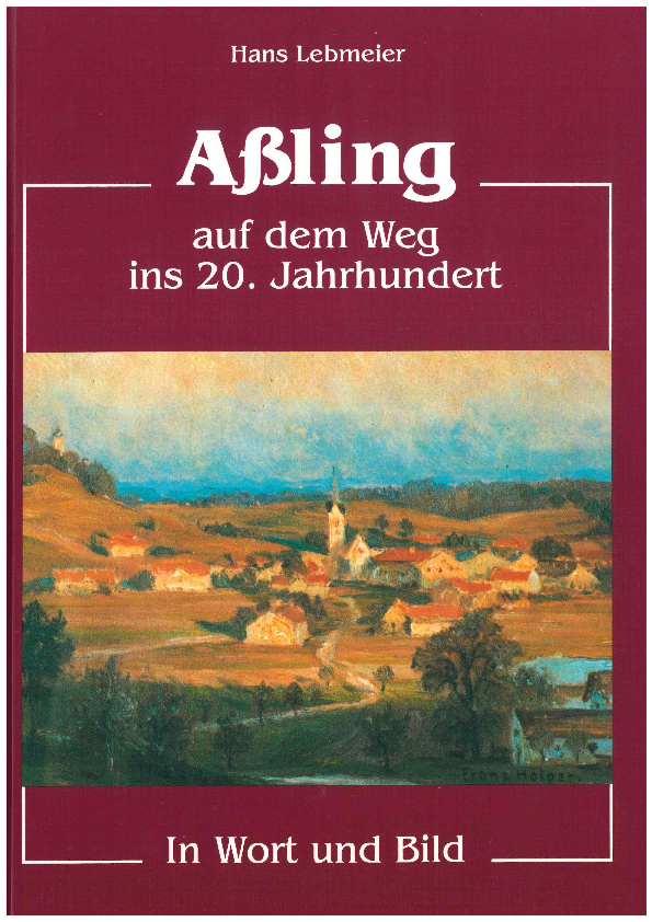Buchtitel Aßlinger Chronik