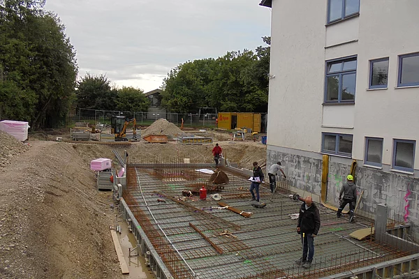 Bauarbeiten Schule